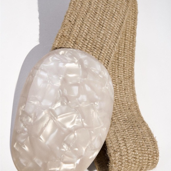 Zara limited edition jute with buckle belt - Picture 5 of 6